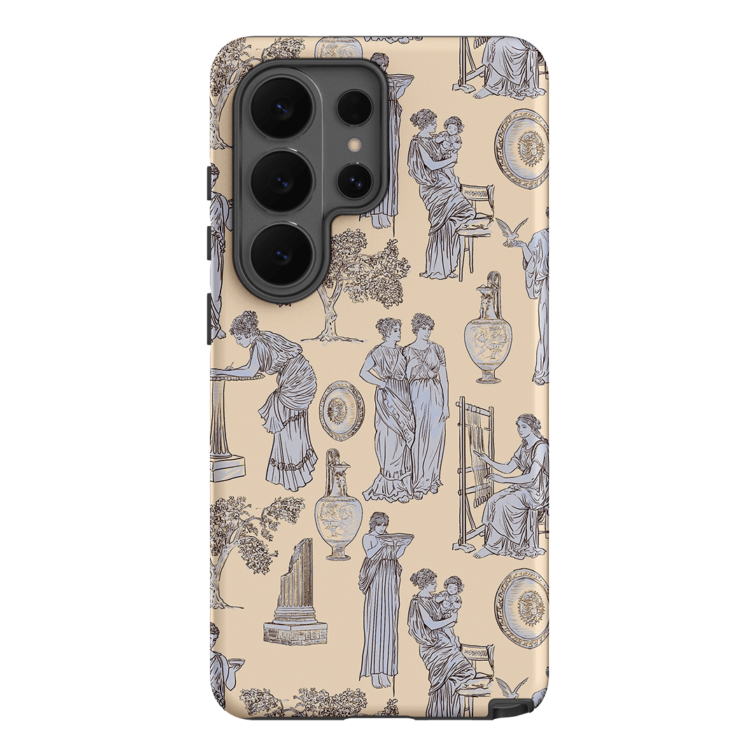 Symposium Alabaster Printed Phone Cases Samsung Galaxy S26 Ultra / Armoured by Veronica Tucker - The Dairy