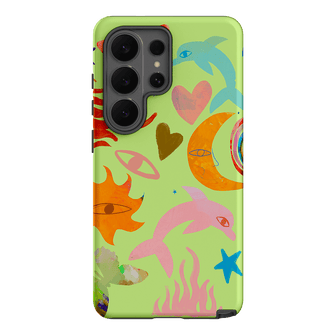 Tattoos Green Printed Phone Cases Samsung Galaxy S26 Ultra / Armoured by Kate Eliza - The Dairy