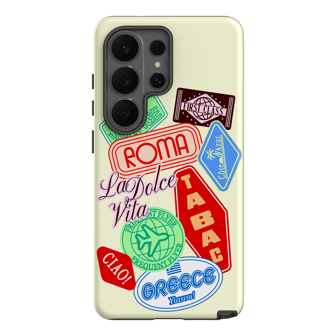 Well Travelled Printed Phone Cases Samsung Galaxy S26 Ultra / Armoured by The Dairy - The Dairy