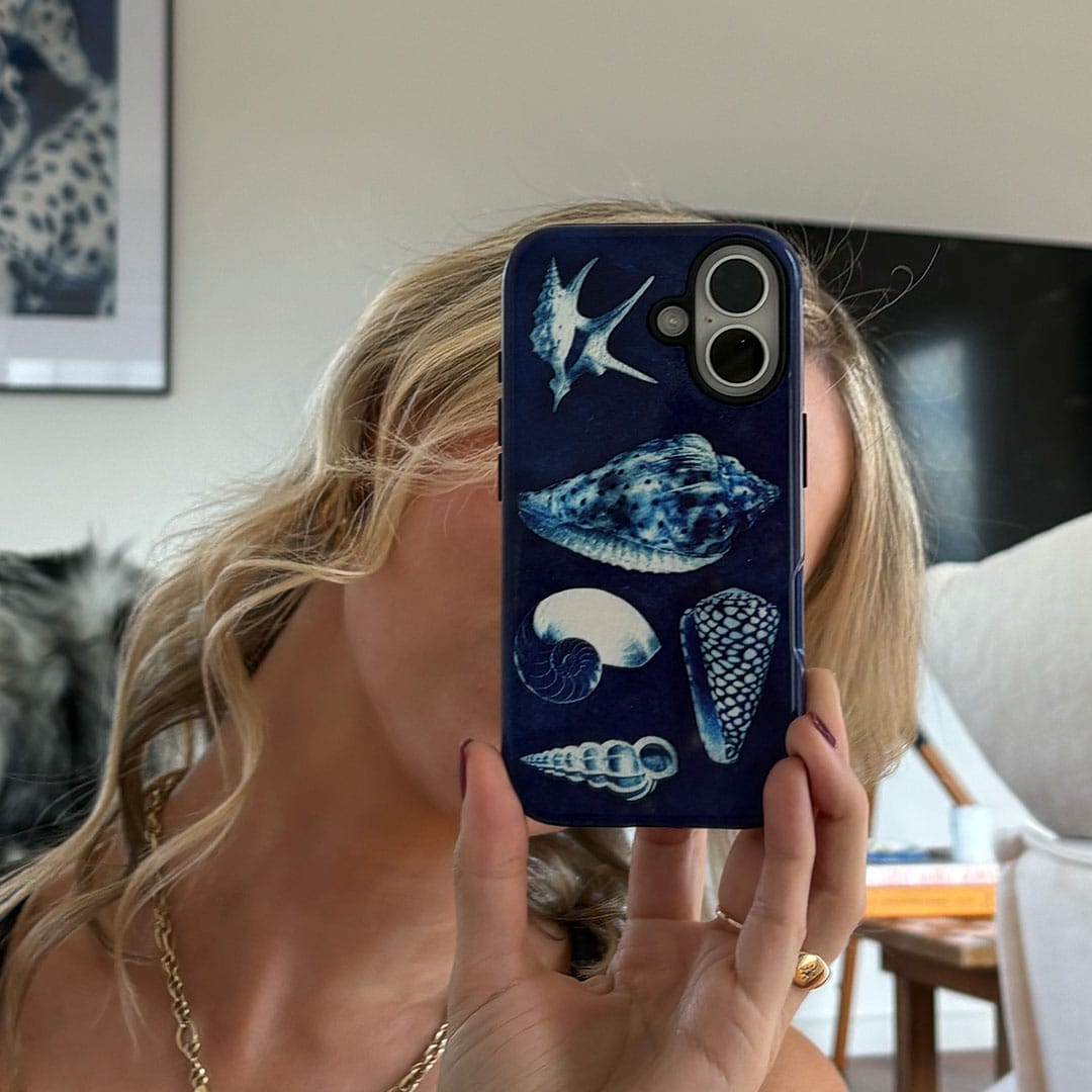 Summer Shells Printed Phone Cases by Sally Hungerford - The Dairy