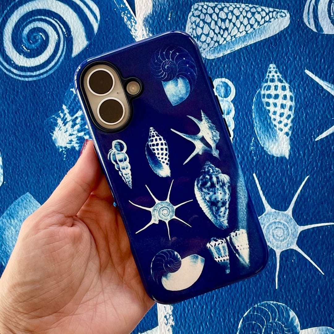 Shell Collection Printed Phone Cases by Sally Hungerford - The Dairy