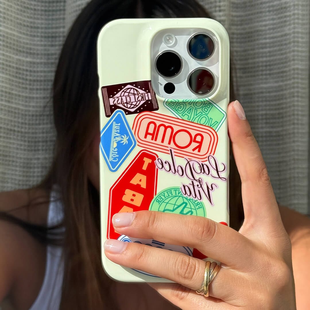 Well Travelled Printed Phone Cases by The Dairy - The Dairy