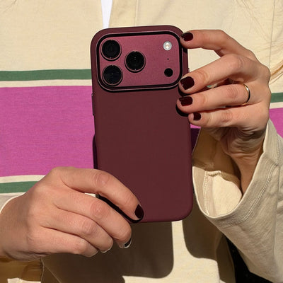 Silicone MagSafe iPhone Case Burgundy Silicone iPhone 18 Pro by The Dairy - The Dairy