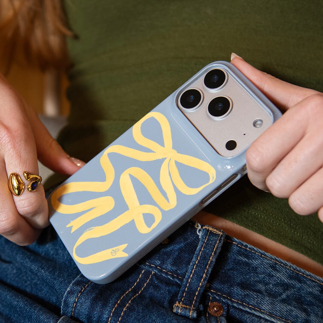 Sorbet Ribbon Printed Phone Cases by Jasmine Dowling - The Dairy