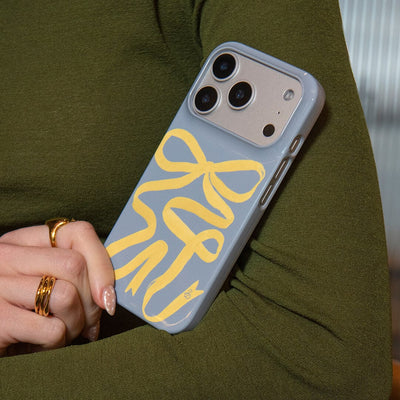 Sorbet Ribbon Printed Phone Cases iPhone 17 / Armoured by Jasmine Dowling - The Dairy