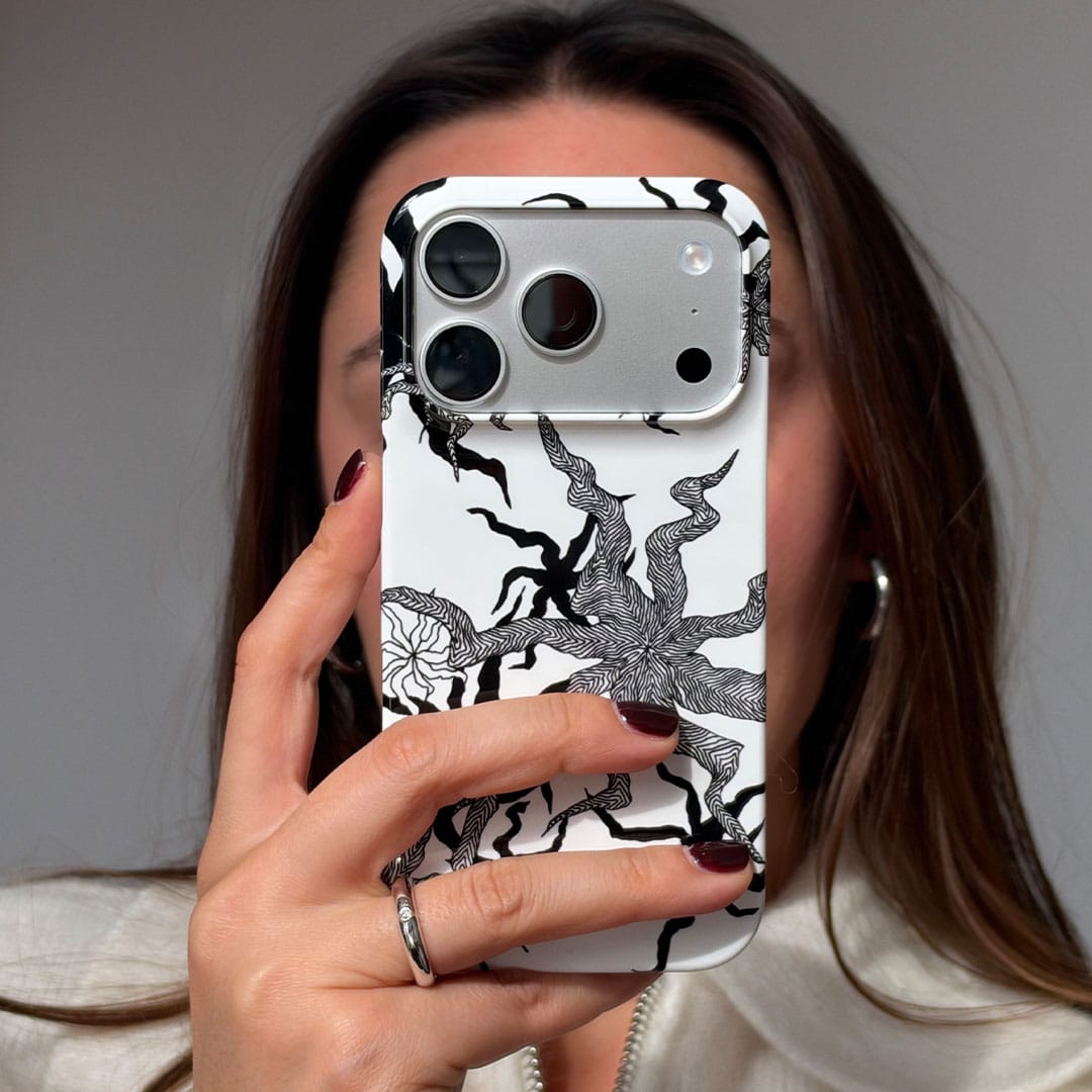 Ghost Bloom Printed Phone Cases by Stormi Bree - The Dairy