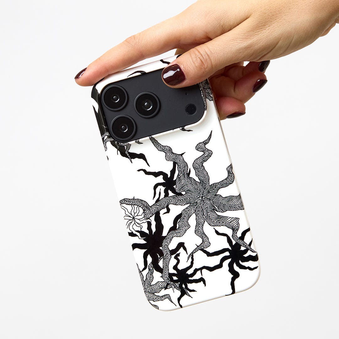 Ghost Bloom Printed Phone Cases by Stormi Bree - The Dairy