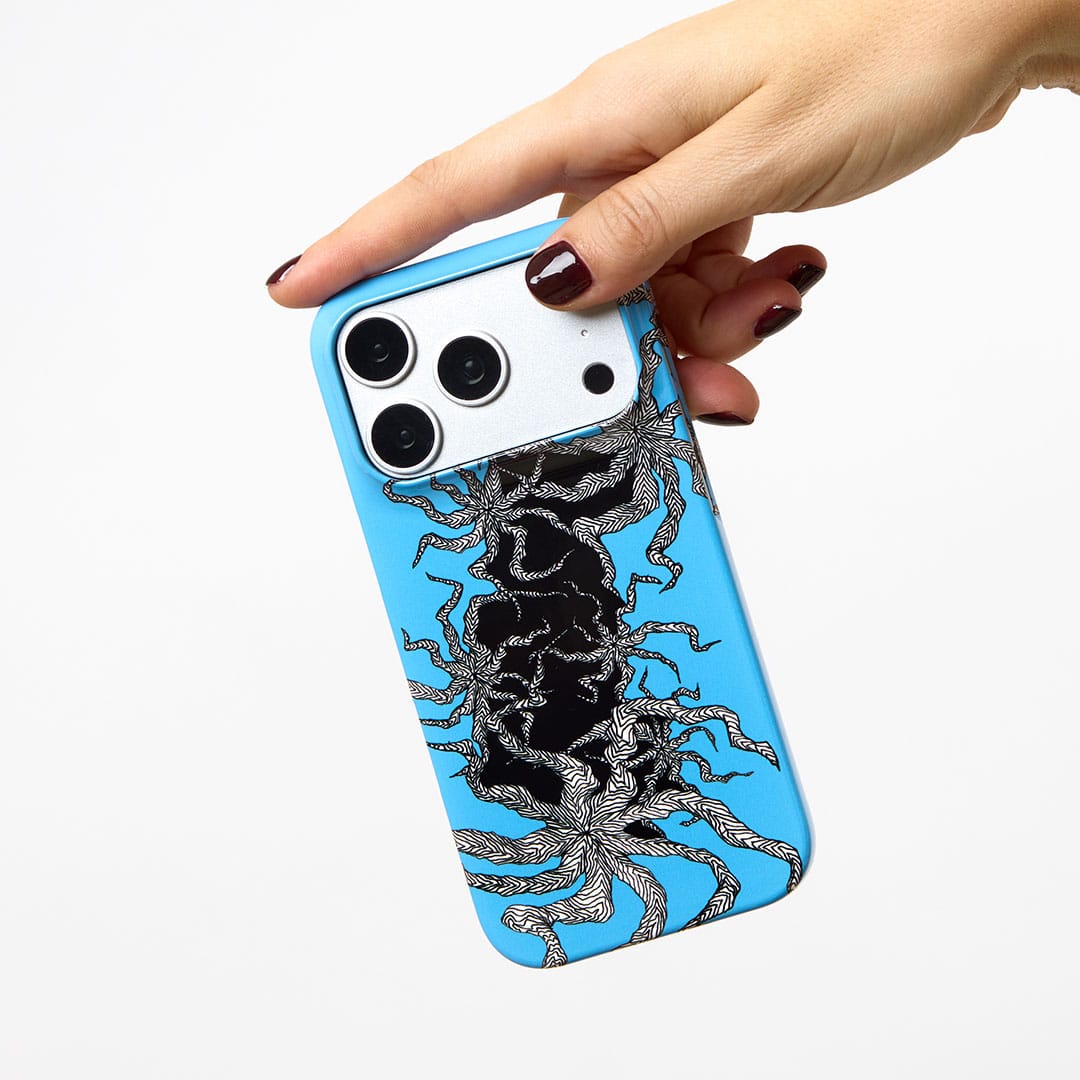 Blue Eclipse Printed Phone Cases by Stormi Bree - The Dairy
