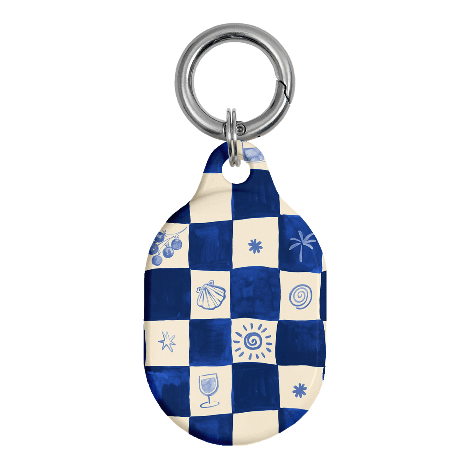 Afternoon Mezze Azure AirTag Case AirTag Case by Charlie Taylor - The Dairy