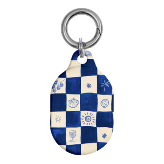 Afternoon Mezze Azure AirTag Case AirTag Case by Charlie Taylor - The Dairy