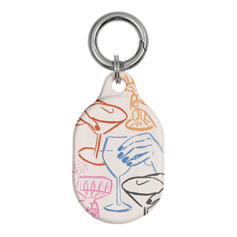 Cheers Multi AirTag Case AirTag Case by Phthalo Ruth - The Dairy
