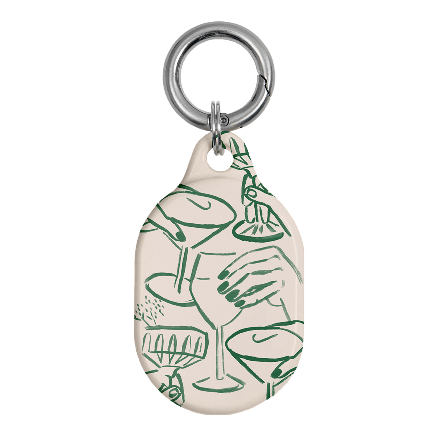 Cheers AirTag Case AirTag Case by Phthalo Ruth - The Dairy