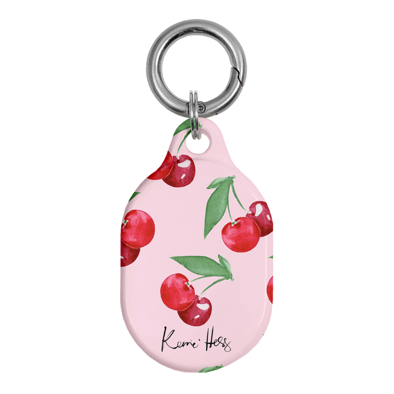 Cherry Rose AirTag Case AirTag Case by Kerrie Hess - The Dairy