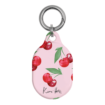 Cherry Rose AirTag Case AirTag Case by Kerrie Hess - The Dairy