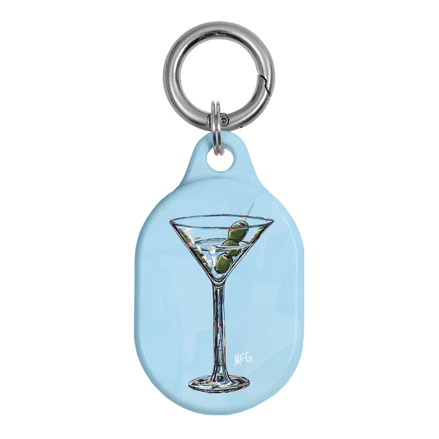 Lil Martini AirTag Case AirTag Case by Margarbs Art - The Dairy