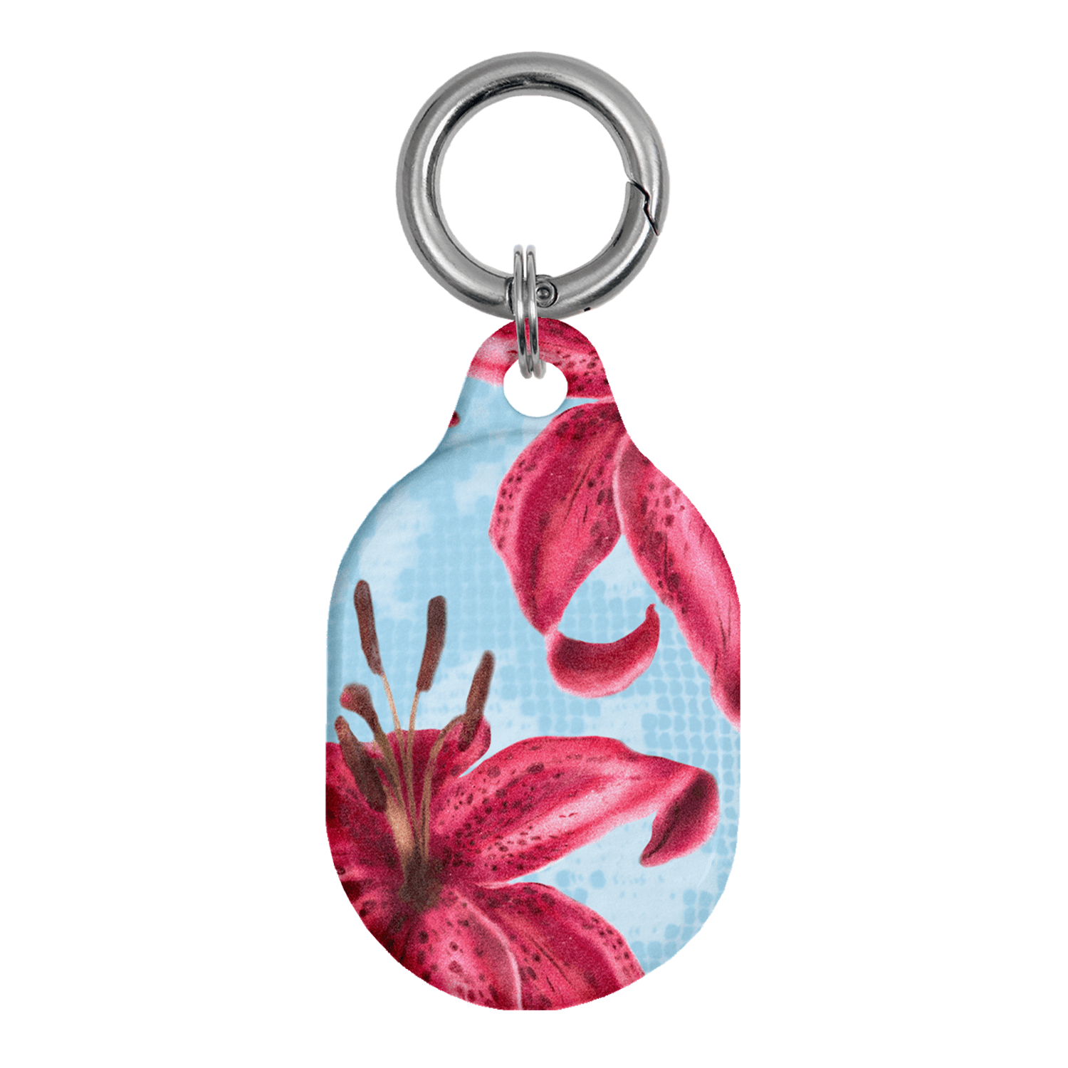 Lillies AirTag Case AirTag Case by Sally Hungerford - The Dairy