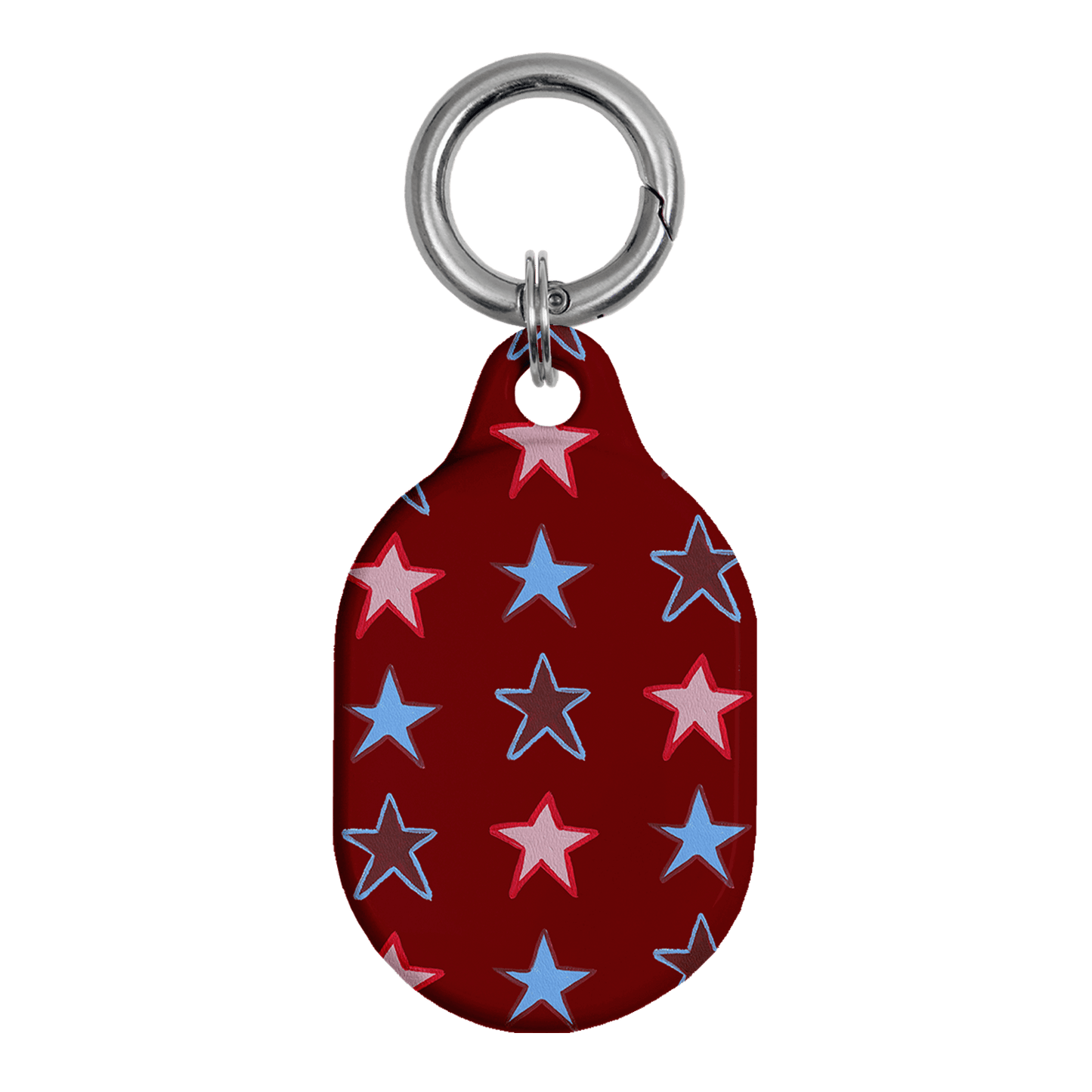 Lucky Stars Rouge - AirTag Case AirTag Case by BG. Studio - The Dairy