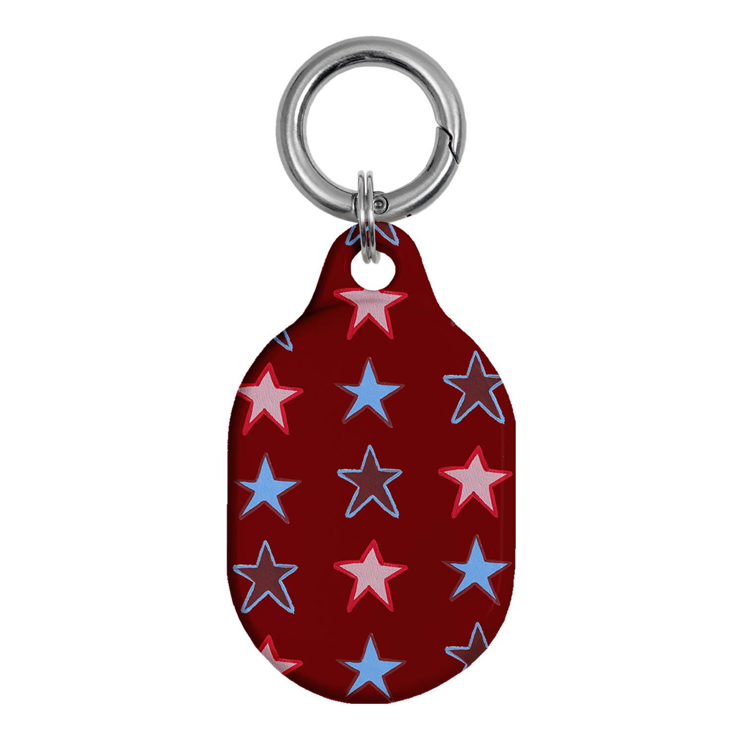 Lucky Stars Rouge - AirTag Case AirTag Case by BG. Studio - The Dairy