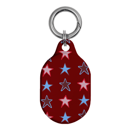 Lucky Stars Rouge - AirTag Case AirTag Case by BG. Studio - The Dairy