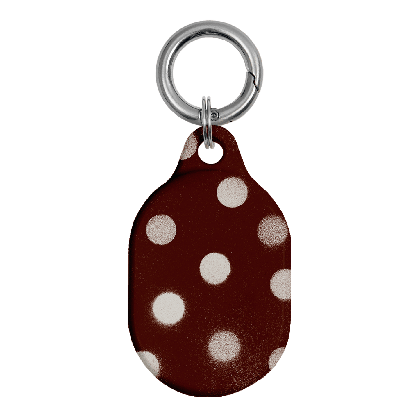 Mocha Polka Dot AirTag Case AirTag Case by Jasmine Dowling - The Dairy