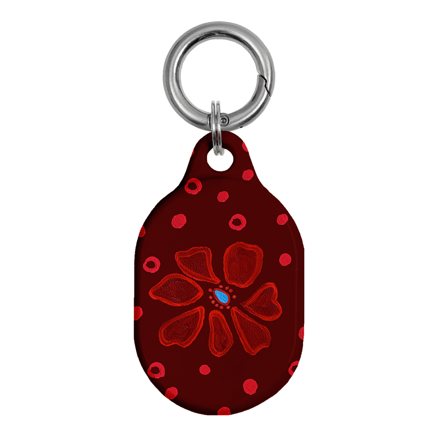 Painted Petal Rouge - AirTag Case AirTag Case by BG. Studio - The Dairy