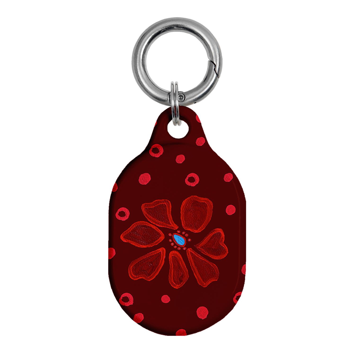 Painted Petal Rouge - AirTag Case AirTag Case by BG. Studio - The Dairy