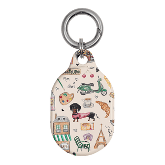 Parisian Daydream AirTag Case AirTag Case by BG. Studio - The Dairy