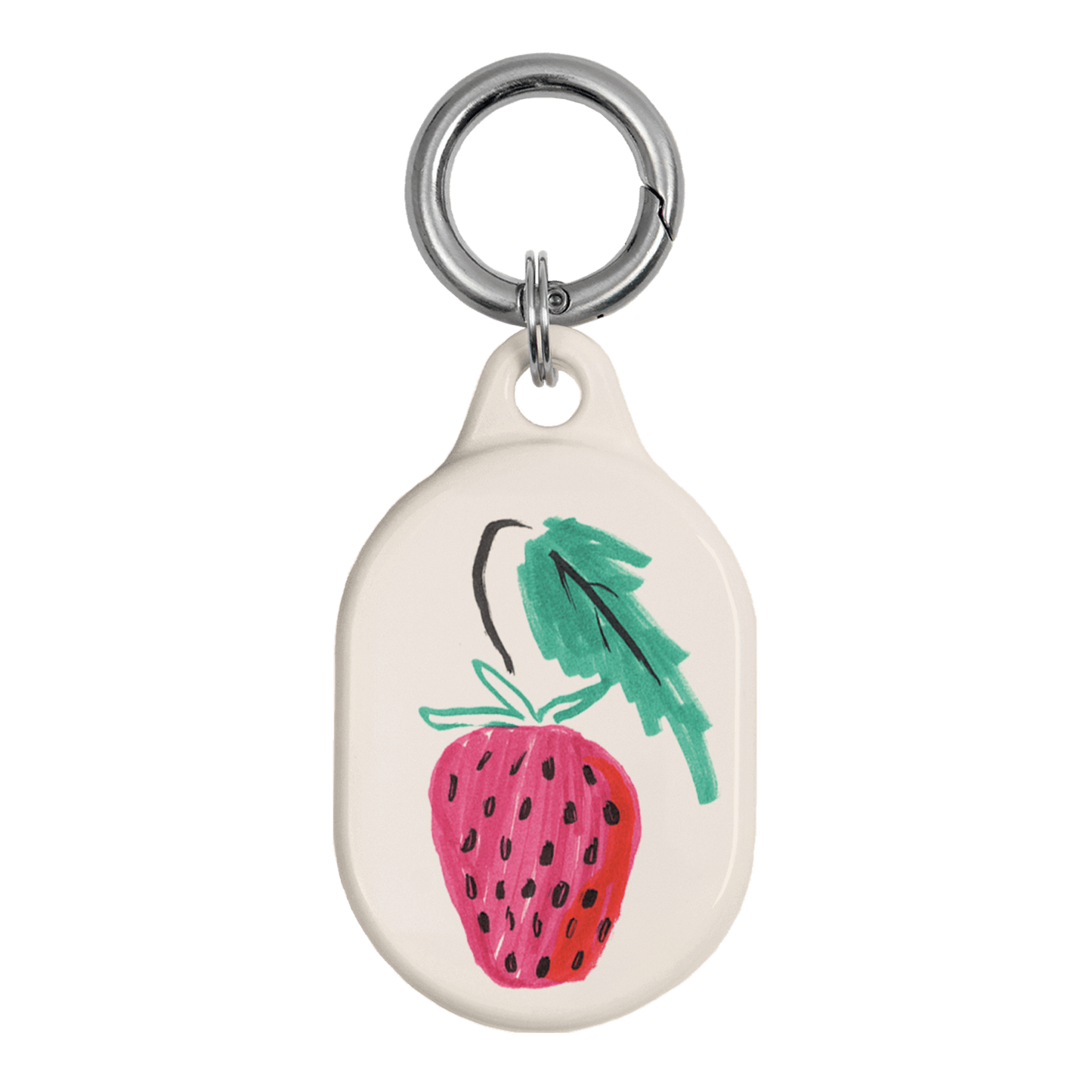 Strawberry AirTag Case AirTag Case by Phthalo Ruth - The Dairy
