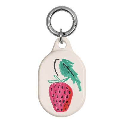 Strawberry AirTag Case AirTag Case by Phthalo Ruth - The Dairy