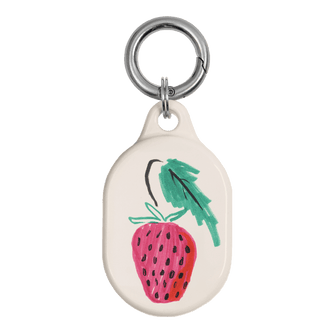 Strawberry AirTag Case AirTag Case by Phthalo Ruth - The Dairy