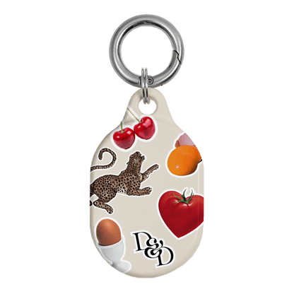 Sunday Stickers Cream AirTag Case AirTag Case by Desmond & Dempsey - The Dairy