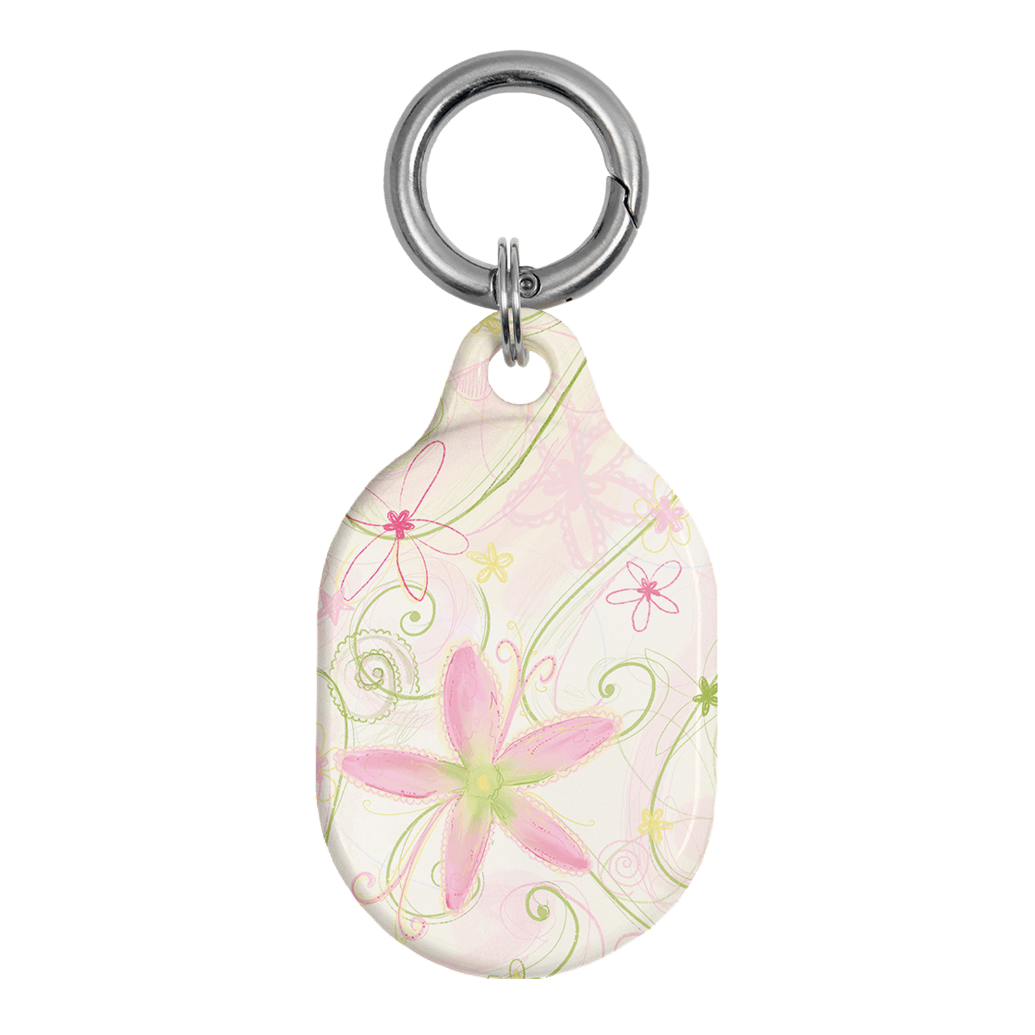 Swirl Pink AirTag Case AirTag Case by Kayla Carr - The Dairy
