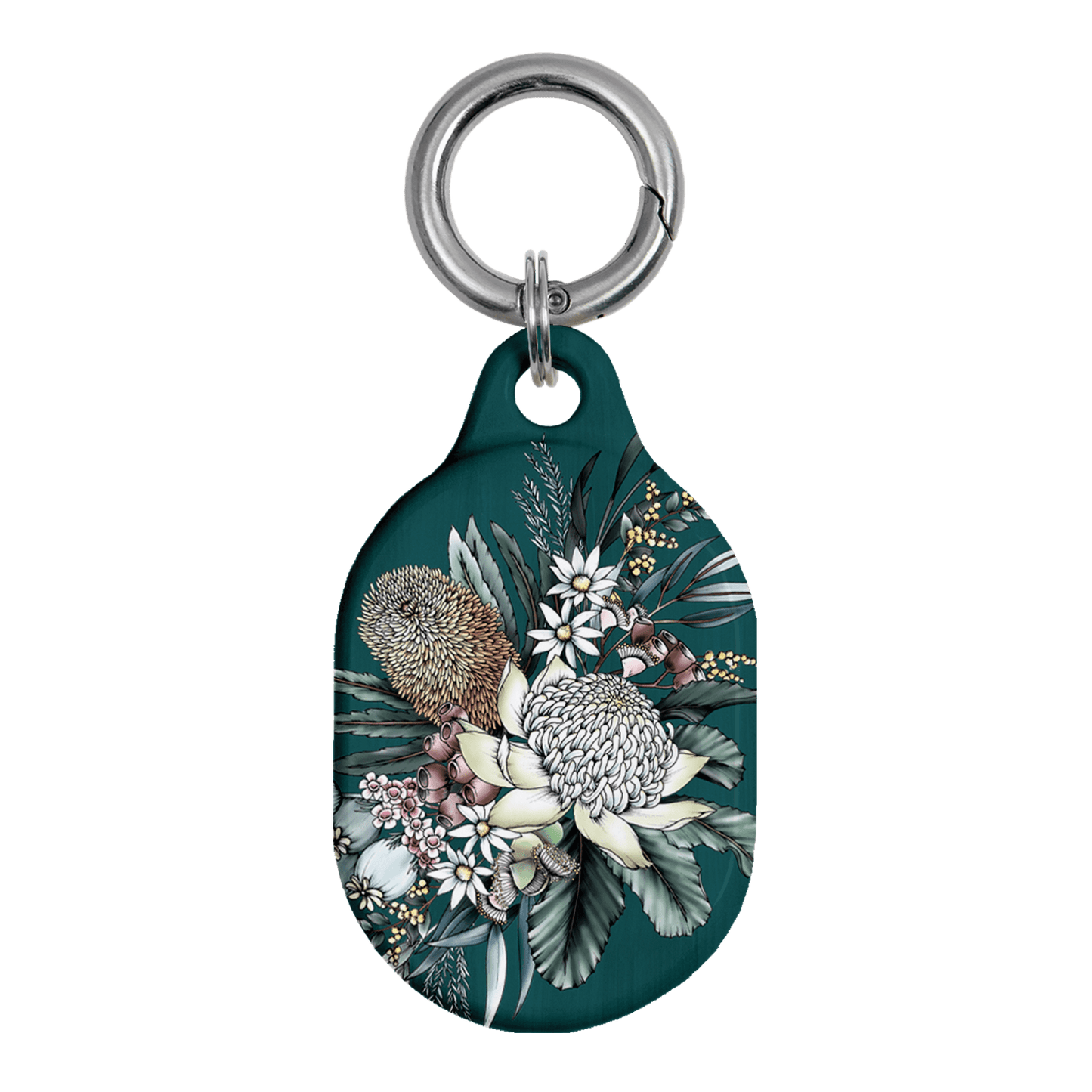 Teal Native AirTag Case AirTag Case by Typoflora - The Dairy