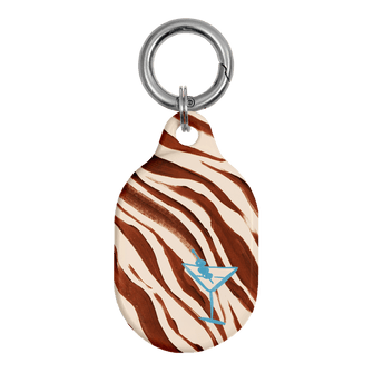 Zebra Tini AirTag Case AirTag Case by Charlie Taylor - The Dairy