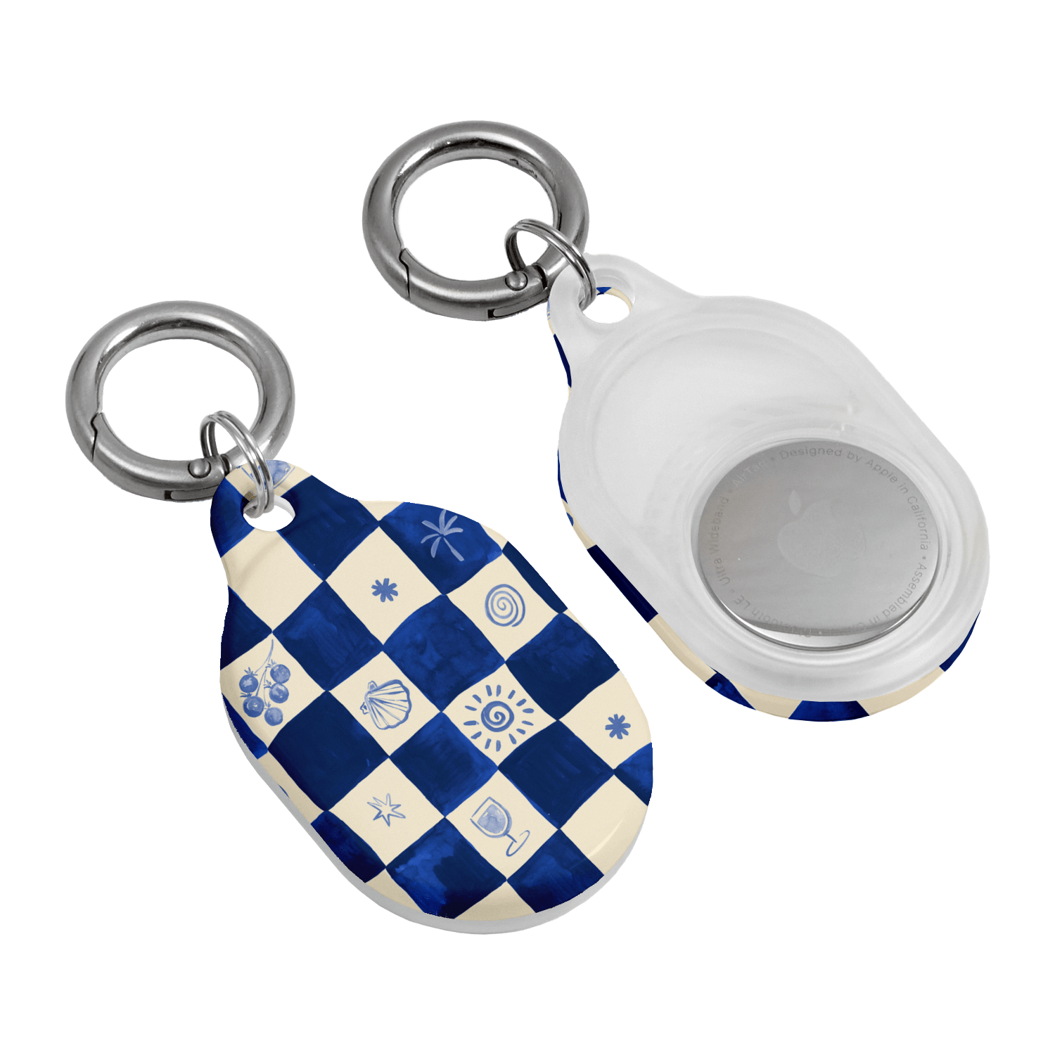 Afternoon Mezze Azure AirTag Case AirTag Case by Charlie Taylor - The Dairy