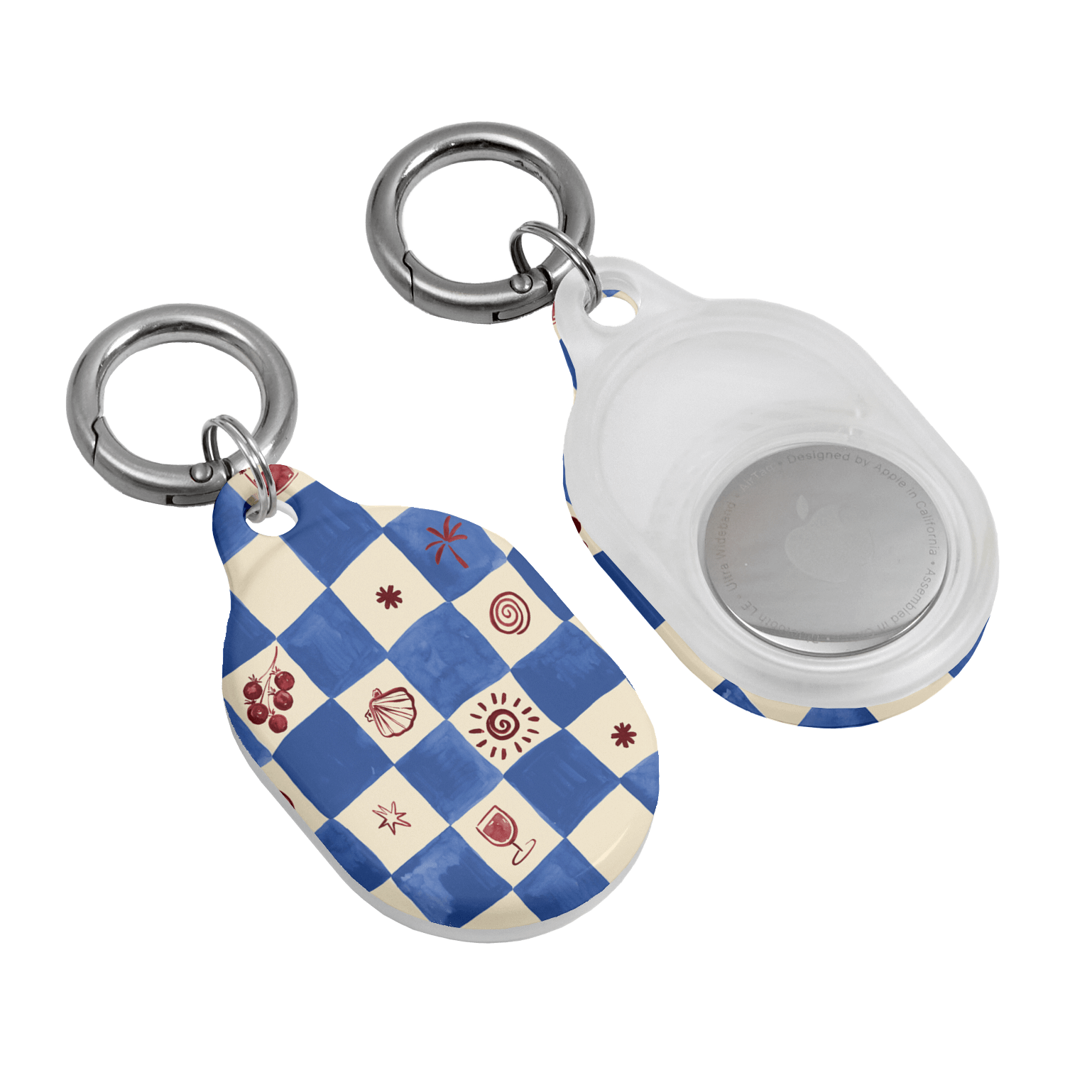 Afternoon Mezze Cornflower AirTag Case AirTag Case by Charlie Taylor - The Dairy