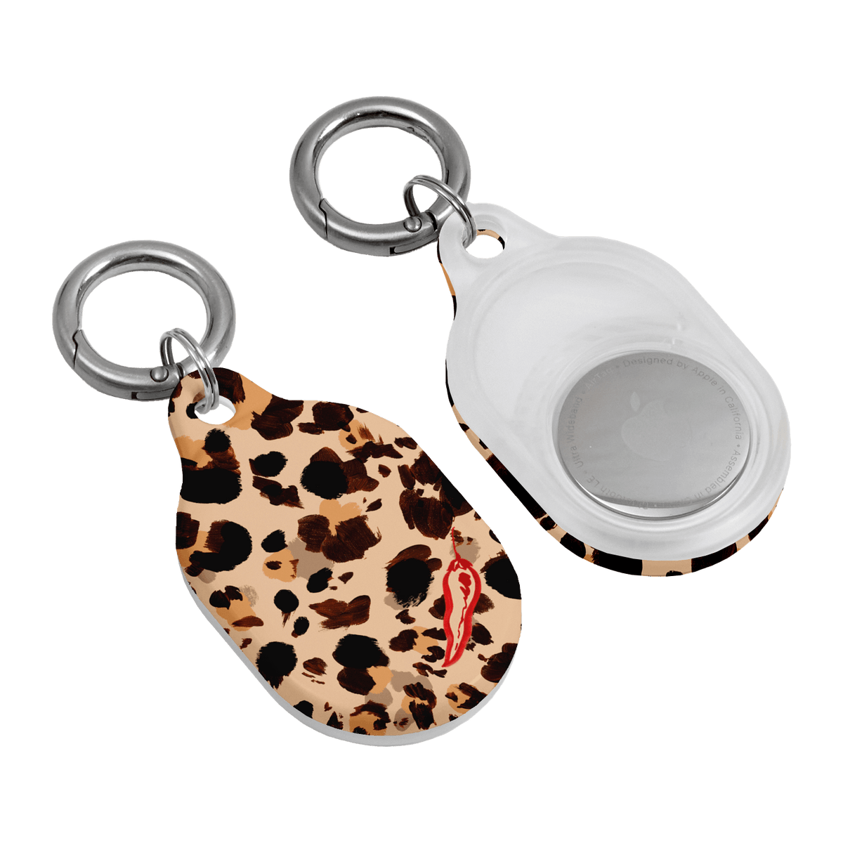 Chilli Leopard AirTag Case AirTag Case by Charlie Taylor - The Dairy