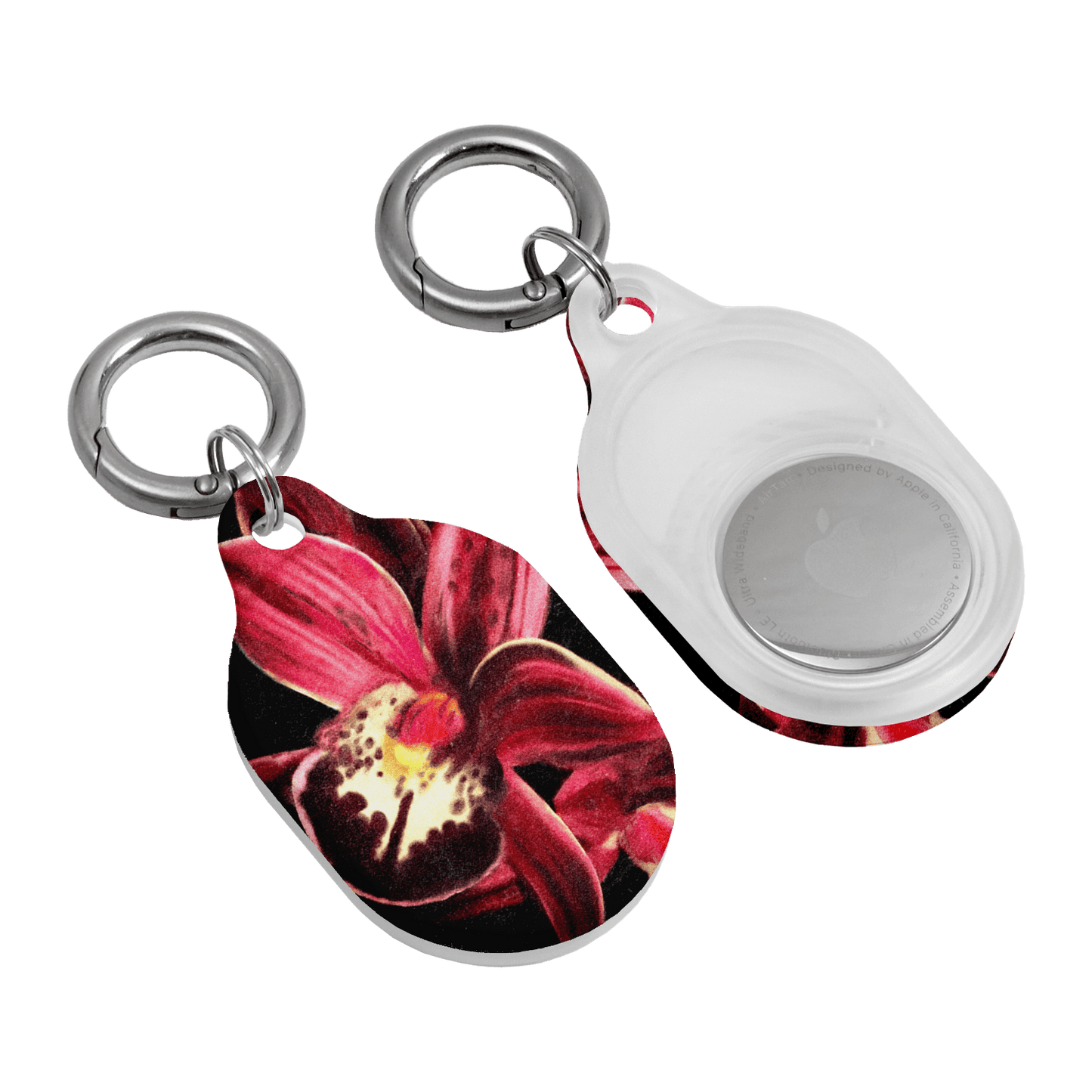 Deep Orchid AirTag Case AirTag Case by Sally Hungerford - The Dairy