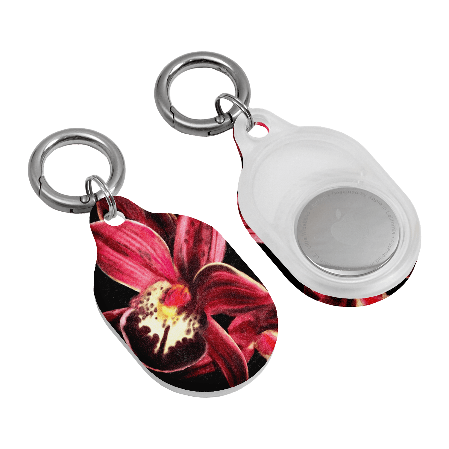 Deep Orchid AirTag Case AirTag Case by Sally Hungerford - The Dairy