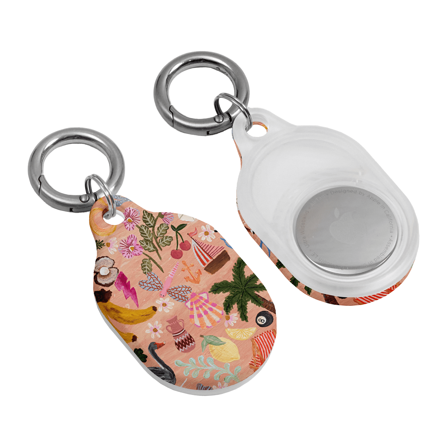 Holiday Charms Floral AirTag Case AirTag Case by Amy Gibbs - The Dairy