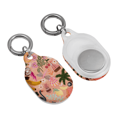 Holiday Charms Floral AirTag Case AirTag Case by Amy Gibbs - The Dairy