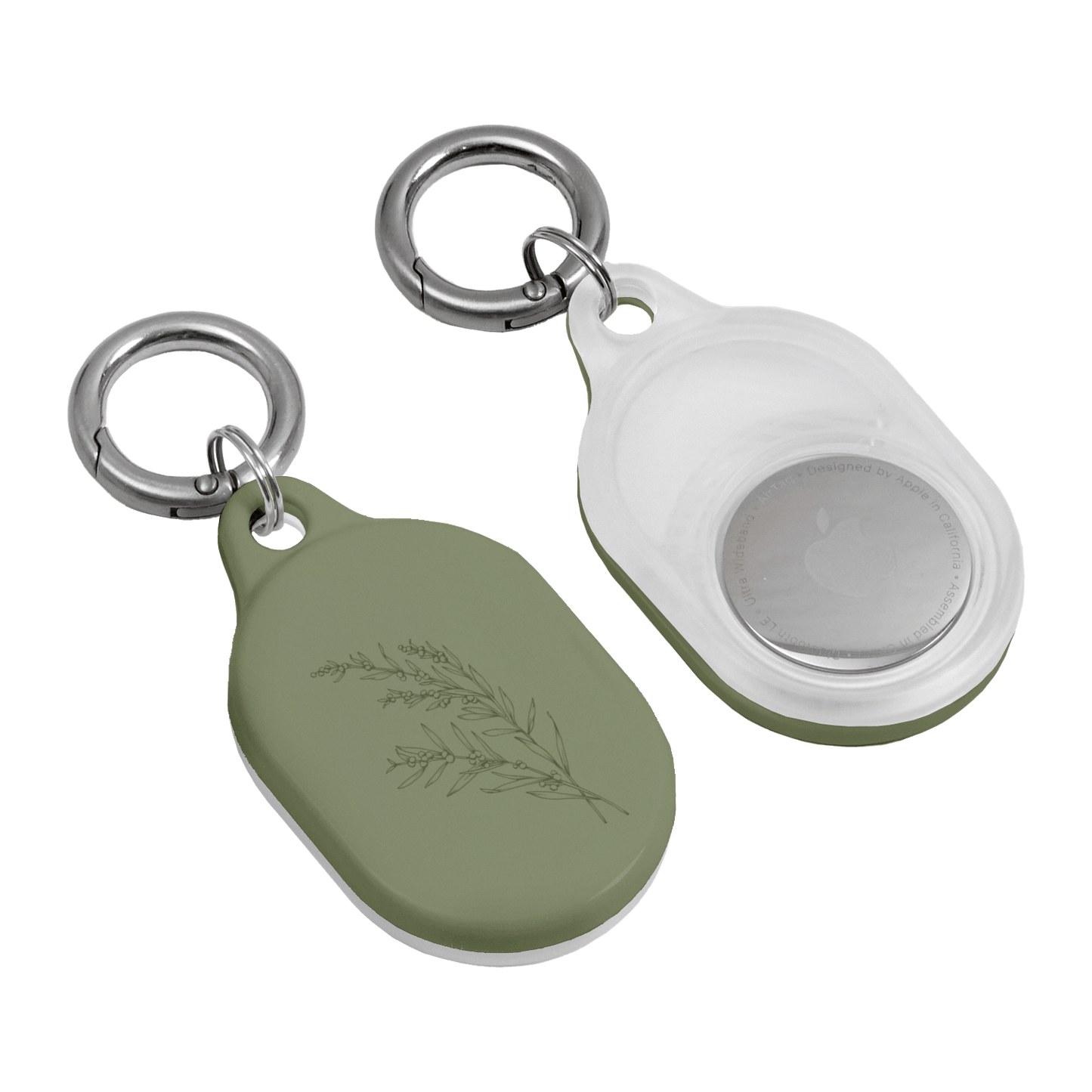 Khaki Wattle AirTag Case AirTag Case by Typoflora - The Dairy