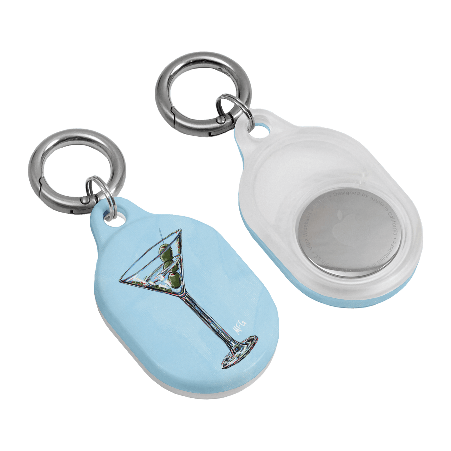Lil Martini AirTag Case AirTag Case by Margarbs Art - The Dairy