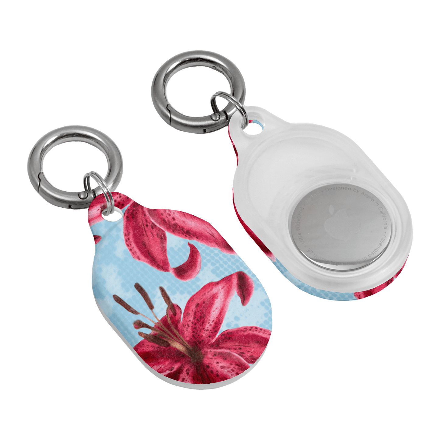Lillies AirTag Case AirTag Case by Sally Hungerford - The Dairy