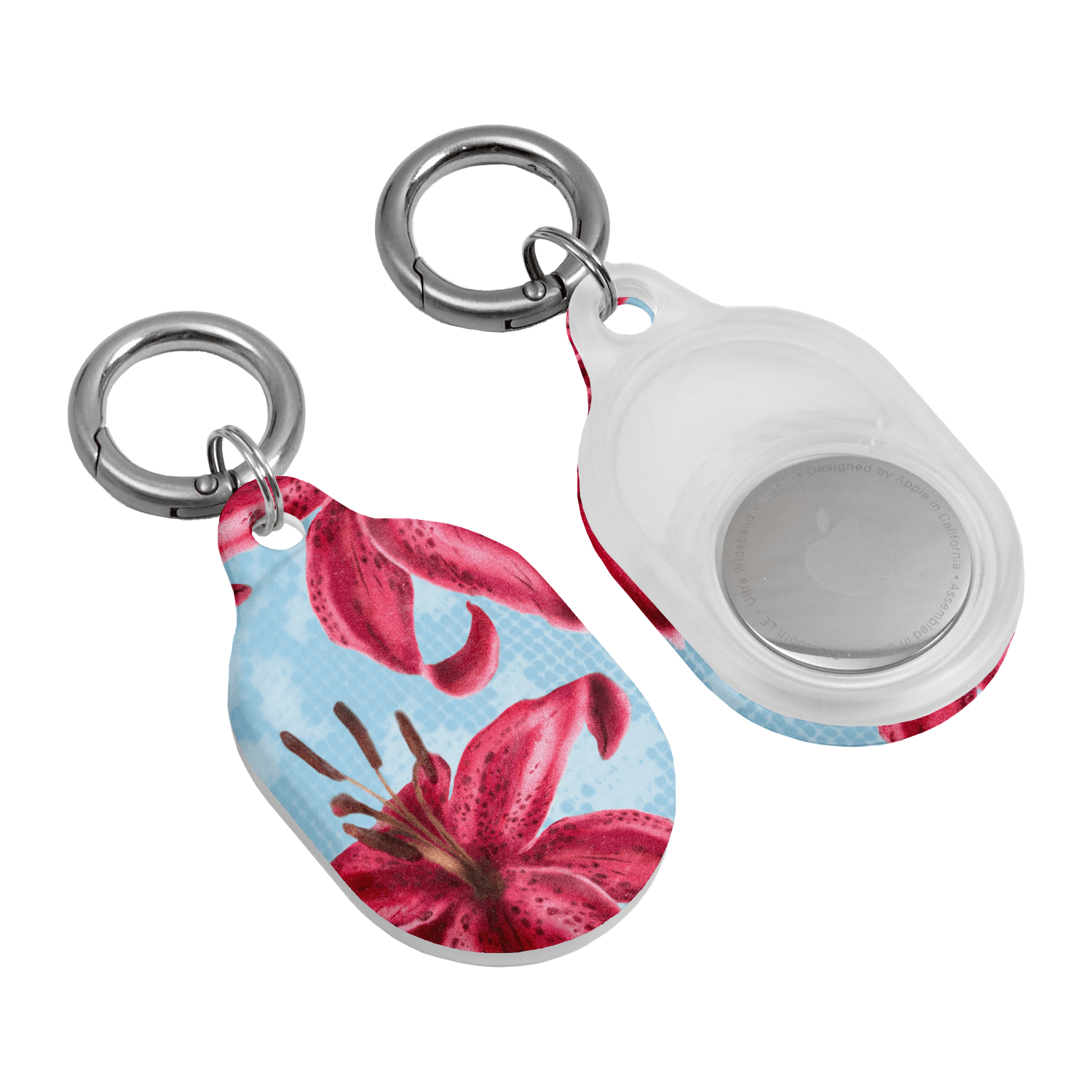 Lillies AirTag Case AirTag Case by Sally Hungerford - The Dairy