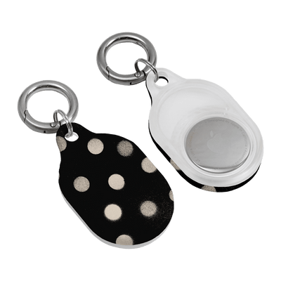 Noir Polka Dot AirTag Case AirTag Case by Jasmine Dowling - The Dairy