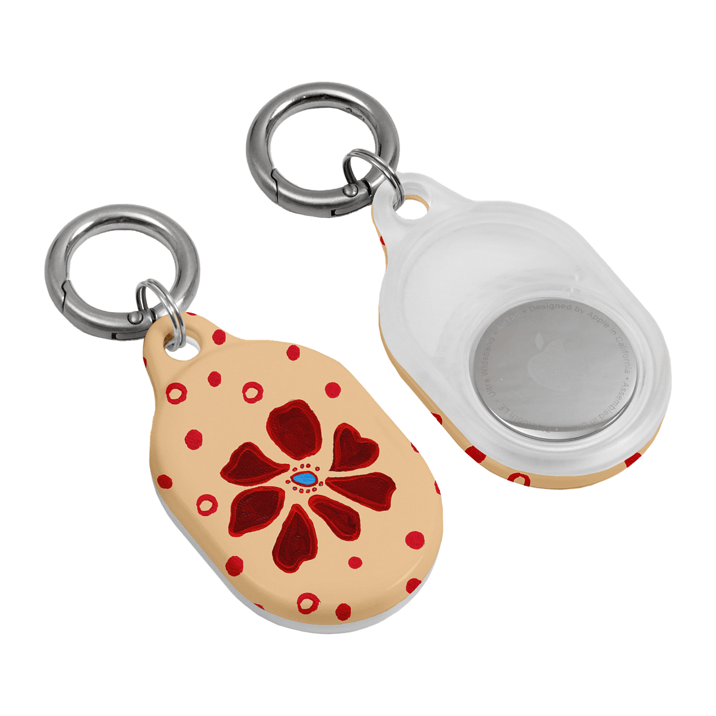 Painted Petal Sorbet - AirTag Case AirTag Case by BG. Studio - The Dairy