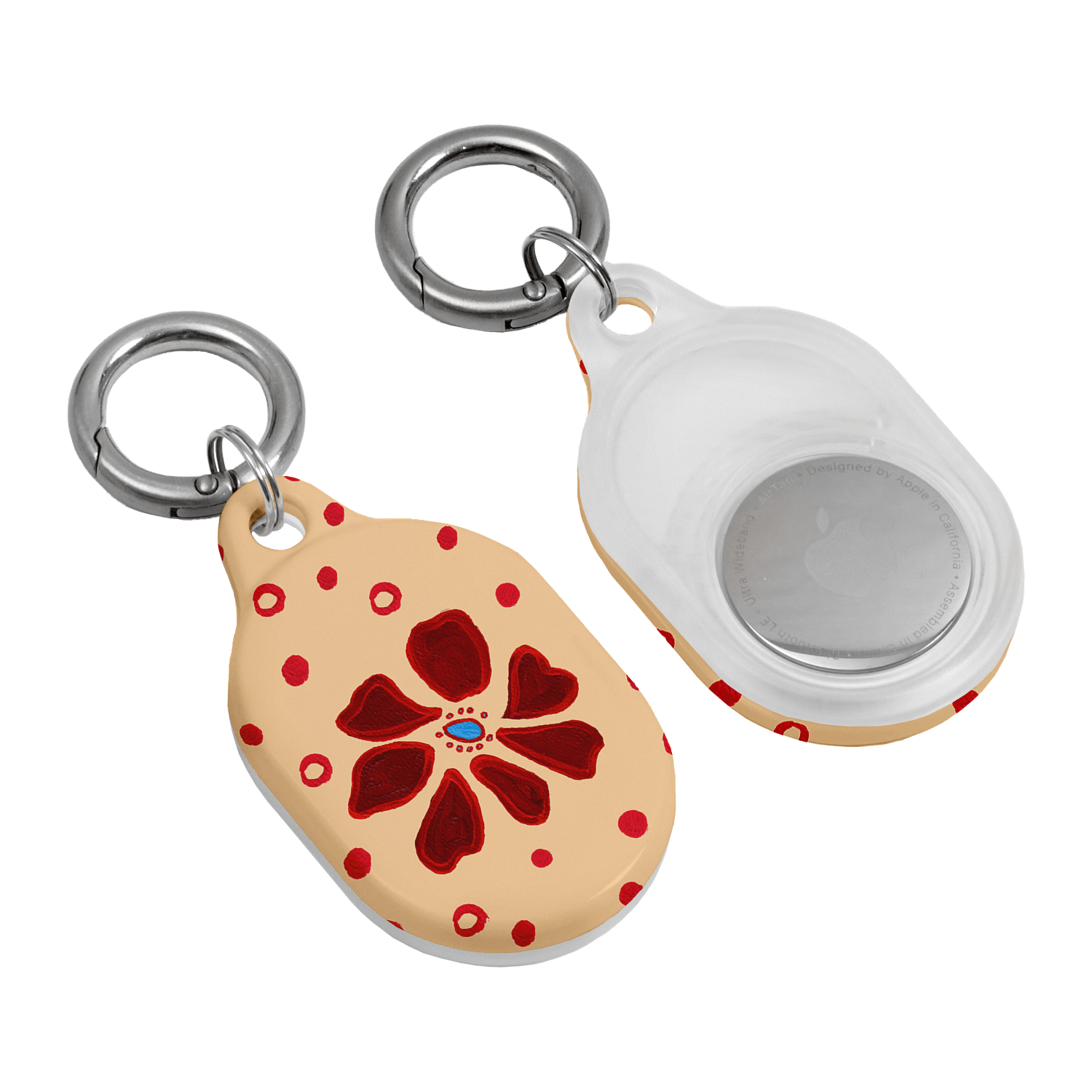 Painted Petal Sorbet - AirTag Case AirTag Case by BG. Studio - The Dairy