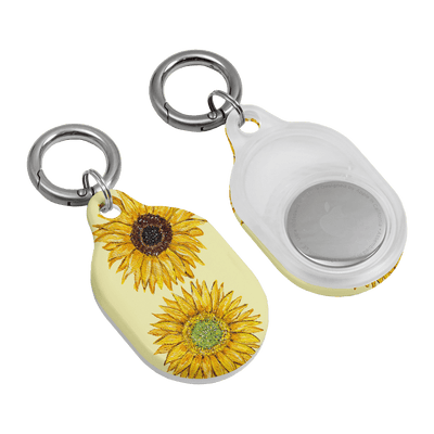 Sunflower Yellow AirTag Case