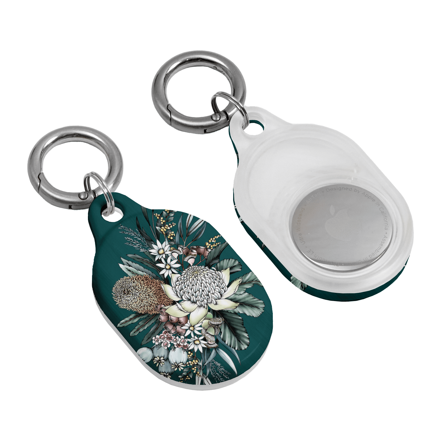 Teal Native AirTag Case AirTag Case by Typoflora - The Dairy